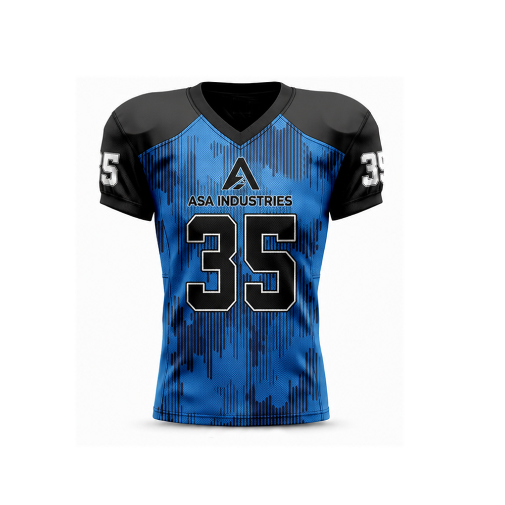 Blue American Football Jersey – Custom Sports Jersey